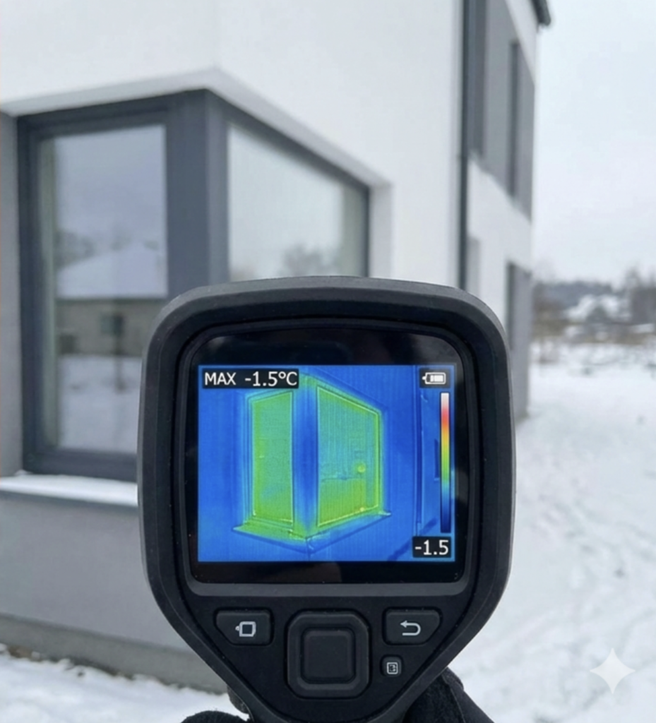 Badanie termowizyjne budynku