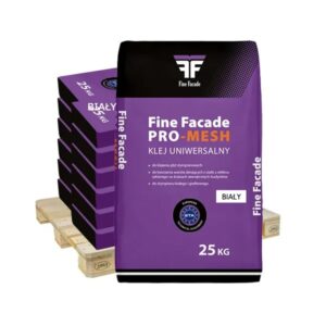 Fiberglass Fabrics Klej do styropianu biały i siatki - paleta
