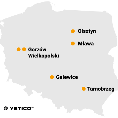 Yetico - Fabryki styropianu